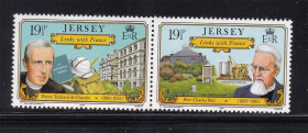 Італія, Ватикан Италия, Ватикан ^/--/^ Великобритания - Джерси 1982 г  MNH- личности - - архитектура ^_^^^ Великобританія - Джерсі 1982 р MNH - особистості - архітектура - фото фото фото