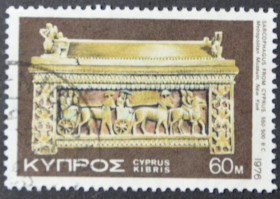 Інше Другое ^/--/^ Кипр Археология Саргофаг Погребальная урна 1976 ^_^^^ Археологія Саргофаг Погребальна урна 1976 - фото фото фото