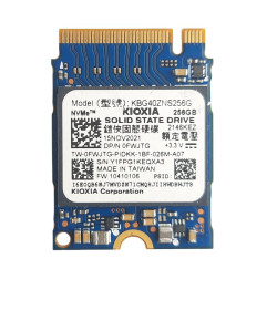 Твердотільні SSD-накопичувачі Твердотельные SSD-накопители ^/--/^ SSD диск M.2 NVMe 256 /--/ GB Kioxia 2230 ^_^^^ SSD M.2 NVMe 256 /--/ GB Kioxia 2230 - фото фото фото