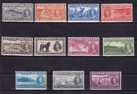 Фауна Фауна ^/--/^ NM Фауна  Ньюфаундленд 1937 г MNH - серия - Георг VI - флот ^_^^^ NM Фауна Ньюфаундленд 1937 MNH - серія - Георг VI - флот - фото фото фото