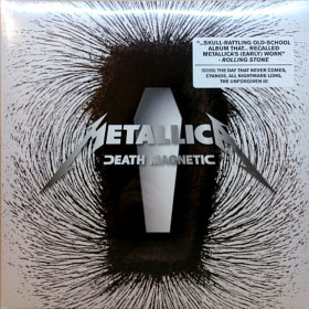 Платівки Пластинки ^/--/^ Metallica - Death Magnetic - 2008.   (2 /--/ LP). 12. Vinyl. Пластинки. US. S/S. ^_^^^ Metallica - Death Magnetic - 2008. (2 /--/ LP). 12. Vinyl. Пластинки. US. S/S. - фото фото фото