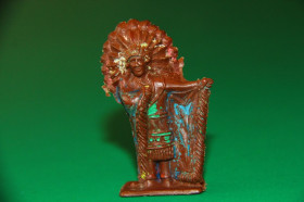 Фігурки, солдатики Фигурки, солдатики ^/--/^ ВОЖДЬ ІНДІАНЕЦЬ индеец 50-52 /--/ мм Гонконг копія LONE STAR ^_^^^ Вождь индеец 50-52 /--/ мм Гонконг копия LONE STAR - фото фото фото
