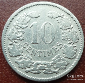 Люксембург Люксембург ^/--/^ Люксембург 10 сантимов 1901 11/л /--/ 0,2,9 ^_^^^ Люксембург 10 сантимів 1901 11/л /--/ 0,2,9 - фото фото фото