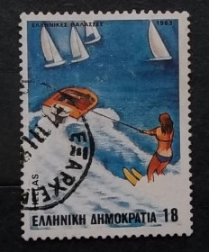 Спорт Спорт ^/--/^ Греция 1983 г - водные виды спорта ^_^^^ Греція 1983 - водні види спорту - фото фото фото