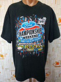 Футболки, майки Футболки, майки ^/--/^ Футболка NASCAR Miami Does Racing T Shirt 2015 р коттон р-р XXL - фото фото фото