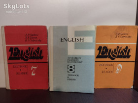 Видання - р. Издания - гг. ^/--/^ English _ Английский язык : Учебное пособие для 7, 8, 9 класса • Издательство: Просвещение, 1986-1988 ^_^^^ English _ Англійська мова: Навчальний посібник для 7, 8, 9 класу • Видавництво: Просвіта, 1986-1988 - фото фото фото