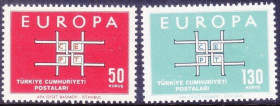 Інше Другое ^/--/^ Турция Европа СЕПТ 1963 ^_^^^ Туреччина Європа СЕПТ 1963 - фото фото фото