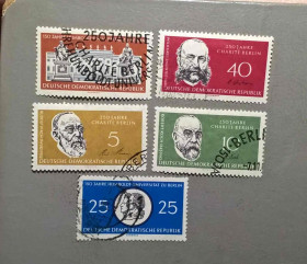 Історія та особистості История и личности ^/--/^ Германия ГДР Личности 1960 ^_^^^ Німеччина НДР Особистості 1960 - фото фото фото