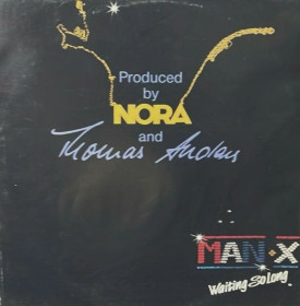 Платівки Пластинки ^/--/^ Man-X, Thomas &amp; Nora Anders - Waiting So Long - 1987.   (EP). 12. Vinyl. Пластинка. Germany. Rare. ^_^^^ Man-X, Thomas &amp; Nora Anders - Waiting So Long - 1987. 12.Vinyl. Пластинка. Germany. Rare. - фото фото фото