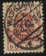 Польща Польша ^/--/^ Польша 1919 г № 120 А гашеная ^_^^^ Польща 1919 р. No 120 А гашена - фото фото фото