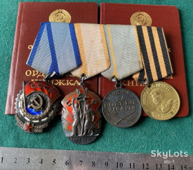 Відзнаки Знаки отличий ^/--/^ Грудь ТКЗ Знак Почета за Боевые заслуги за Победу над германией + 2 документа Павлик ^_^^^ Знак Пошани за Бойові заслуги за Перемогу над германією + 2 документа Павлик - фото фото фото