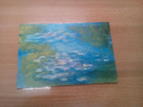 Іноземні Иностранные ^/--/^ Открытка с картиной Моне из цикла &amp;quot;Кувшинки&amp;quot; (Monet Nympheas) ^_^^^ Листівка з картиною Моне з циклу &amp;quot; Кувшинки &amp;quot; (Monet Nympheas) - фото фото фото