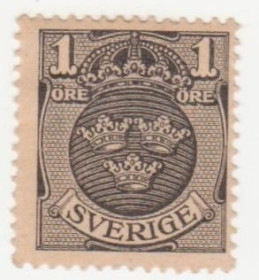 Інші країни Другие страны ^/--/^ Швеция 1910  г. № 55 * ^_^^^ Швеція 1910 р. No 55* - фото фото фото