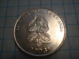 Інші країни Другие страны ^/--/^ 5 /--/ фр 2003  Руанда ^_^^^ 5 /--/ фр 2003 Руанда - фото фото фото