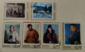 Мистецтво Искусство ^/--/^ СССР 1972 г - Советская живопись, гаш ^_^^^ СРСР 1972 Радянський живопис, гаш - фото фото фото