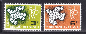 Бенілюкс Бенилюкс ^/--/^ Бельгия  1975 г  MNH  - ЕВРОПА  СЕПТ /  EUROPA  CEPT  - желтая люминисценсия - ^_^^^ Бельгія 1975 MNH - ЄВРОПА СЕПТ / EUROPA CEPT - жовта люмінісценсія - - фото фото фото