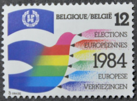 Інше Другое ^/--/^ Бельгия Выборы в Европарламент 1984 ^_^^^ Бельгія Вибори в Європарламент 1984 - фото фото фото