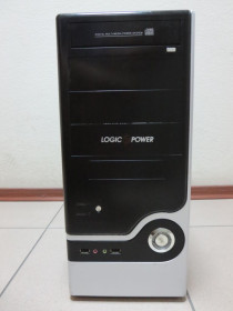 Корпуса Корпуса ^/--/^ Корпус Logic Power черный с серым ATX дефект ^_^^^ Корпус Logic Power чорний з сірим ATX дефект - фото фото фото