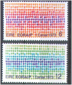 Ірландія Ирландия ^/--/^ ZM Ирландия 1973 г MNH  - серия ^_^^^ ZM Ірландія 1973 MNH - серія - фото фото фото