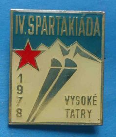 Спортивні Спортивные ^/--/^ 4 спартакиада 1978 Высокие Татры горные лыжи Чехословакия ^_^^^ 4 спартакіада 1978 Високі Татри гірські лижі Чехословаччина - фото фото фото