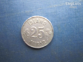 Ісландія Исландия ^/--/^ Монета 25 аурар Ісландія 1946 нечастий рік ^_^^^ Монета 25 аурар Исландия 1946 нечастый год - фото фото фото