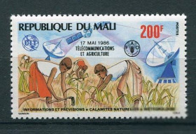 Освоєння космосу Освоение космоса ^/--/^ Мали Mali Space Mi 1067 Ariane V 15 MNH ^_^^^ Малі Mali Space Mi 1067 Ariane V - фото фото фото