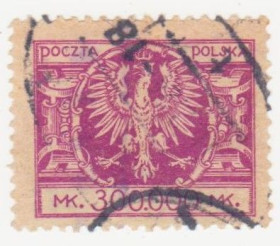 Польща Польша ^/--/^ Польша 1924 г №  162 гашеная ^_^^^ Польща 1924 р. No 162 гашена - фото фото фото