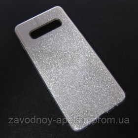 Чохли, бампера Чехлы, бампера ^/--/^ Samsung G /--/ 975 S /--/ 10 plus Чехол блестки Shining (серебро) ^_^^^ Samsung G /--/ 975 S /--/ 10 plus Чехол блискавки Shining (срібло) - фото фото фото