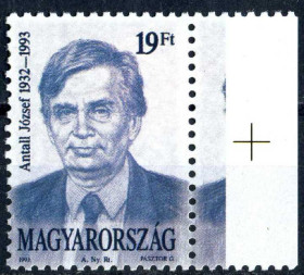 Угорщина Венгрия ^/--/^ Венгрия. Смерть Йожефа Анталла  (серия)** 1993 г. ^_^^^ Угорщина. Особистості (серія) 1993 р. - фото фото фото