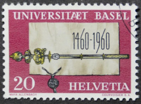 Інше Другое ^/--/^ Швейцария 500 лет университету в Базеле 1960 ^_^^^ Швейцарія 500 років університету в Базелі 1960 - фото фото фото