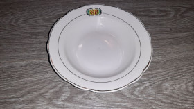 Статуетки, Скульптури, Фігурки, Фарфор Статуэтки, Скульптуры, Фигурки, Фарфор ^/--/^ Миска блюдо тарелка 19.5 см УР Украинский Ресторан Коростень СССР ^_^^^ Міска блюдо тарілка 19.5 см УР Український Ресторан Коростень СРСР - фото фото фото