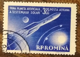 Румунія Румыния ^/--/^ Румыния Спутник Луник 1959 ^_^^^ Румунія Супутник Луник 1959 - фото фото фото