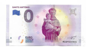Інше Другое ^/--/^ 0 евро Santo Antonio с вод. знаком, голограммой, защ. лентой и УФ-элементами. ^_^^^ 0 євро Santo Antonio з вод. знаком, голограмою, зах. стрічкою і УФ-елементами. - фото фото фото