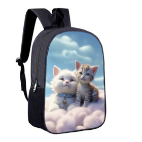 Рюкзаки, сумки Рюкзаки, сумки ^/--/^ Рюкзак детский с котом 34 /--/ х /--/ 27 см,ранец городской с котиком для мальчика,девочки (00485) ^_^^^ Рюкзак дитячий з котом 34 /--/ х /--/ 27 см,ранець міський з котиком для хлопчика, дівчата (0494) - фото фото фото