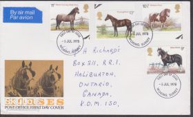 Європа Европа ^/--/^ Великобритания 1978 ЧИСТОКРОВНЫЕ КОНИ ЛОШАДИ ПОНИ ПОРОДЫ ЖИВОТНЫЕ КОНЕВОДСТВО СБРУЯ КПД Mi.769-772 ^_^^^ Великобританія 1978 ЧИСТОКРОВНІ КОНІ ЛОШАДИ ПОНІ ПОРОДИ ТВОТНІ КОНЕВОДСТВО ЗБРУЯ КІД Mi.769-772 - фото фото фото
