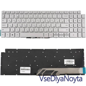 Клавіатури Клавиатуры ^/--/^ Клавиатура для ноутбука DELL (Inspiron: 5584), rus, silver, без фрейма ^_^^^ Клавіатура для ноутбука DELL (Inspiron: 5584), rus, silver, без фрейму - фото фото фото