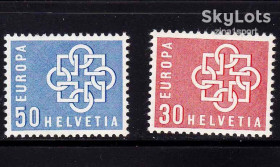 Швейцарія Швейцария ^/--/^ EU Швейцария  1959 г MNH - СЕРТ - ЕВРОПА ^_^^^ EU Швейцарія 1959 MNH - Серт - Європа - фото фото фото