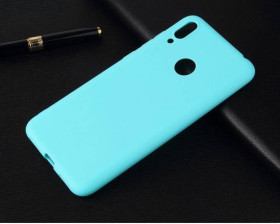 Чохли, бампера Чехлы, бампера ^/--/^ Чохол для Huawei Y /--/ 7 2019 / Y /--/ 7 Prime 2019 / DUB-LX /--/ 1 силікон Soft Touch бампер м&amp;#039;ятно-блакитний ^_^^^ Чехол для Huawei Y /--/ 7 2019 / Y /--/ 7 Prime 2019 / DUB-LX /--/ 1 силикон Soft Touch бампер м&amp;#039;ятно-голубой - фото фото фото