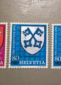 Швейцарія Швейцария ^/--/^ Швейцария Герб 1978 ^_^^^ Швейцарія Герб 1978 - фото фото фото
