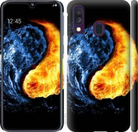 Чохли, бампера Чехлы, бампера ^/--/^ Чехол на Samsung Galaxy A /--/ 40 2019 A /--/ 405 /--/ F Инь-Янь 1670 /--/ m-1672 - фото фото фото