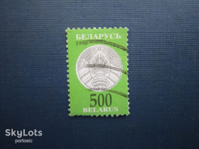 Білорусь Беларусь ^/--/^ Марка Беларусь 1996 стандарт 500 руб гаш ^_^^^ Марка Білорусь 1996 стандарт 500 руб гаш - фото фото фото