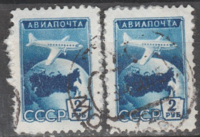СРСР - СССР - ^/--/^ СССР 1955 авиапочта ^_^^^ СРСР 1955 авіапошта - фото фото фото