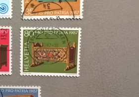 Мистецтво Искусство ^/--/^ Швейцария Искусство 1987 ^_^^^ Швейцарія Мистецтво 1987 - фото фото фото
