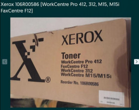 Картриджі Картриджи ^/--/^ Картридж Xerox 106 /--/ R /--/ 00586    (WorkCentre Pro 412, 312, M /--/ 15, M /--/ 15 /--/ i FaxCentre F /--/ 12) ^_^^^ Картридж Xerox 106 /--/ R /--/ 00586 (WorkCentre Pro 412, 312, M /--/ 15 /--/ i FaxCentre F /--/ 12) - фото фото фото