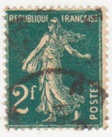 Франція Франция ^/--/^ Франция  1931  г. № 264 гашеная ^_^^^ Франція 1931 р. No 264 гашена - фото фото фото