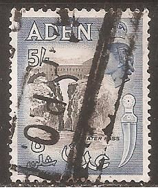 Інші країни Другие страны ^/--/^ Аден (Брит.колония) 1956 Sc.58 /--/ А гаш. ^_^^^ Аден (Бріт.колонія) 1956 Sc.58 /--/ А гаш. - фото фото фото