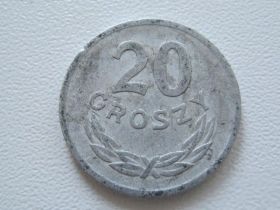 - року - года ^/--/^ Польша 20 грошей 1973 года #14455 ^_^^^ Польща 20 грошей 1973 року #14455 - фото фото фото