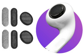 Навушники Наушники ^/--/^ Сітка захисна AirPods Pro / Pro 2 пилозахисний фільтр навушників набір 6 елементів ^_^^^ Сетка защитная AirPods Pro / Pro 2 пылезащитный фильтр наушников набор 6 элементов - фото фото фото
