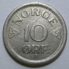 Норвегія Норвегия ^/--/^ Норвегія 10 ере 1957 року 41523 ^_^^^ Норвегия 10 эре 1957 года 41523 - фото фото фото