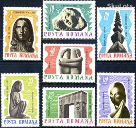 Мистецтво Искусство ^/--/^ Румыния. Скульптура  (серия)** 1967 г. ^_^^^ Румунія. Скульптура (серія) 1967 - фото фото фото